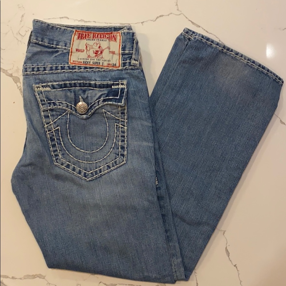 True Religion Ricky Super T Jeans Men’s Size 34